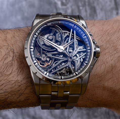 Review: Roger Dubuis Excalibur Tourbillon And Monobalancier Watches.